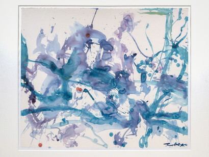 Zao Wou-Ki. Courtesy of Marlborough Gallery