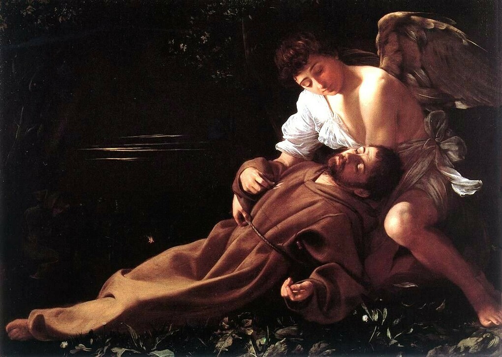 Caravaggio. San Francesco di Assisi in estasi