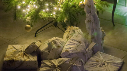 Navidad modelo Furoshiki