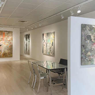 Leif Ritchey, Sky studio, exhibition view. Courtesy of David Klein Gallery