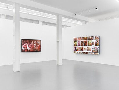 Toby Ziegler, Exhibition view. Courtesy of Galerie Max Hetzler