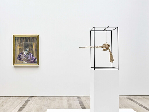 Bacon & Giacometti. Courtesy of Fondation Beyeler