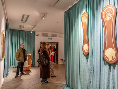 Karolina Konopka, To the end of tears, exhibition view. Courtesy of Galeria Bielska BWA 