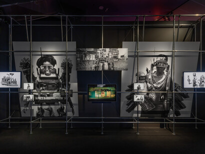 The darkness between the stars, exhibition view. Courtesy of ACMI
