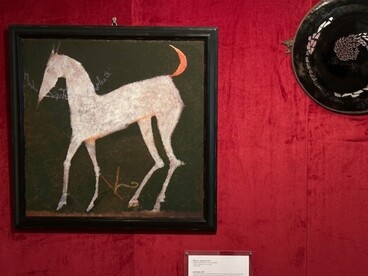 Foto di Gerardo La Mattina, libera interpretazione della mostra di Mariella Busi De Logu, “In un’aria diversa, Teodorico”