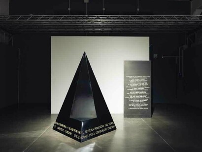 The roads end before they begin. Vincenzo Agnetti and photographic traces, exhibition view. Courtesy of Museo MA*GA