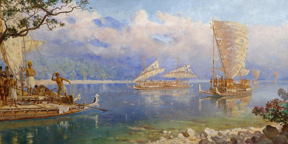 To All New Arrivals. Courtesy of Auckland Art Gallery