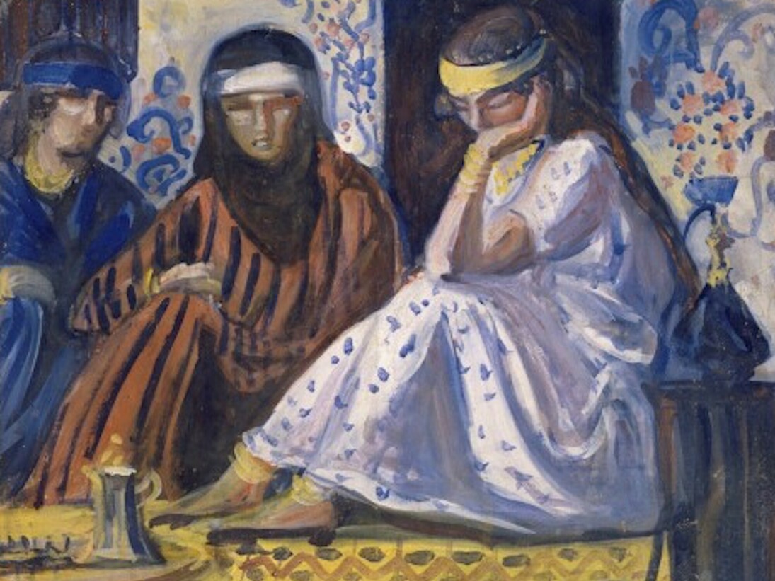 Emile Bernard, Intérieur arabe © RMN-Grand Palais (musée du quai Branly - Jacques Chirac) / Droits réservés