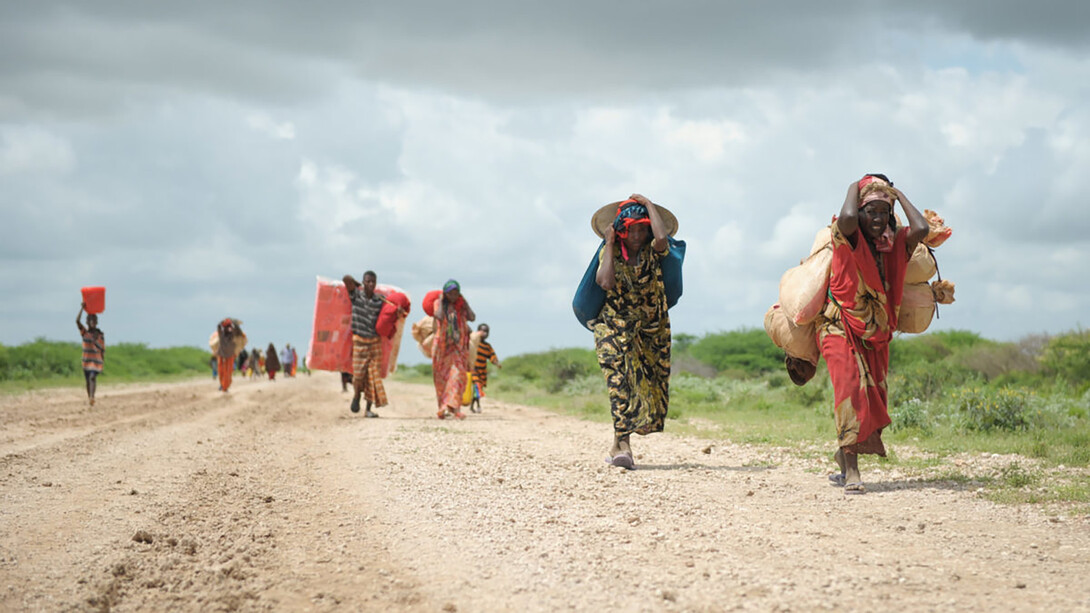 Heavy rains in Somalia, coupled with recent disputes between clans, has resulted in over four thousand IDPs seeking shelter at an AMISOM military base near the town of Jowhar
