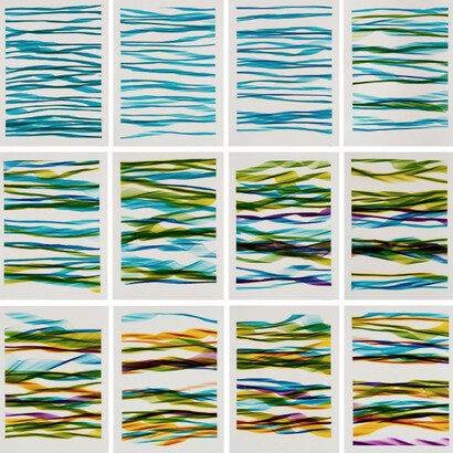 Lichtmalerei. Courtesy of Yossi Milo Gallery