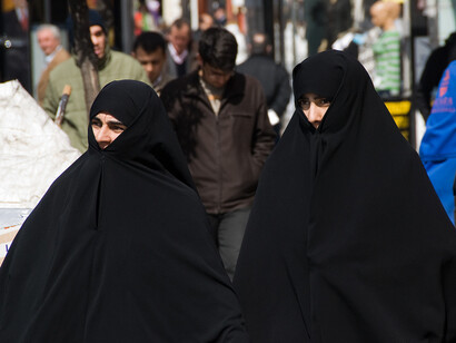 Women with chador