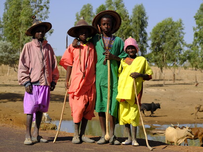 Mali. Ragazzi "colorati": in rotta verso Mopti