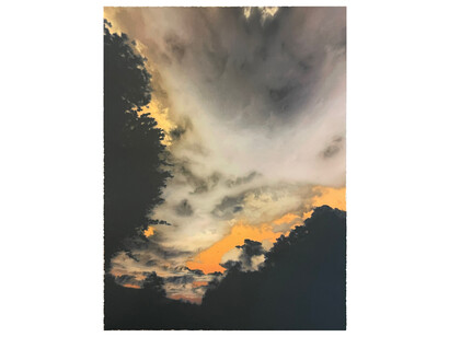 Nate Cassie, Meadow, 2023, lithographs with archival digital print, 18x13.5 inches. Edition of 10 plus 2 AP. Courtesy of the artist and Ruiz-Healy Art