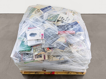 Rashid Johnson, A poem for deep thinkers, exhibition view. Courtesy of Guggenheim Museum