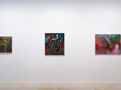 Varios artistas, Parsley, sage, rosemary, and thyme (Perejil, salvia, romero y tomillo), vista de exhibición. Cortesía Galería Pelaires