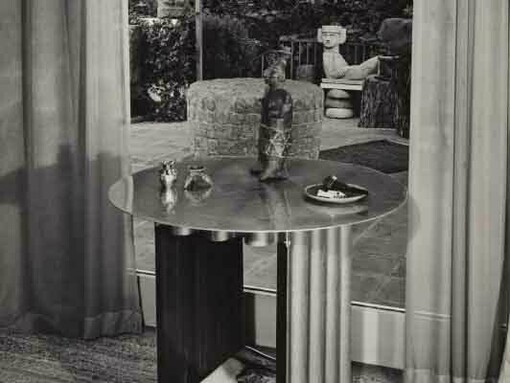 Floyd Faxon, Stendahl House Gallery and patio (detail), 7055 Hillside, undated. Courtesy of J. Paul Getty Museum