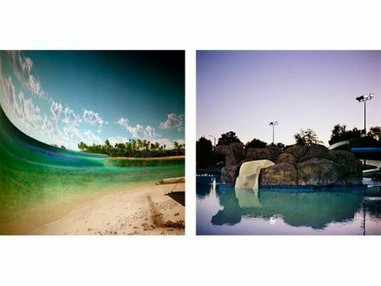 Colleen Plumb, Tahiti, Field Museum, 1998, Rock Pool, Niles, 1997, 36 x 36 inches, Archival pigment prints, ed. 4