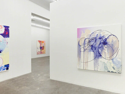 My Lips are Blue for You. Courtesy of Praz-Delavallade