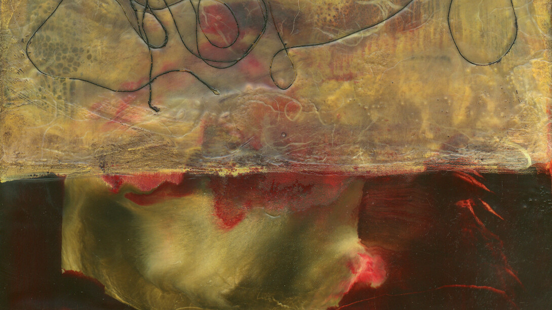 Steven DaLuz, Erwartungsvoll, 2008, Enkaustik, 30,5 x 22,8 cm
