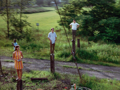 Paul Fusco RFK Funeral Train - 1968. Courtesy of Danziger Gallery