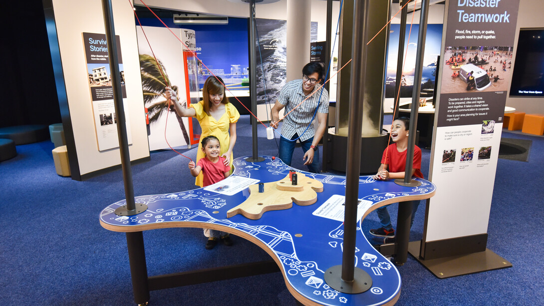 Earth alive, exhibition view. Courtesy of Science Centre