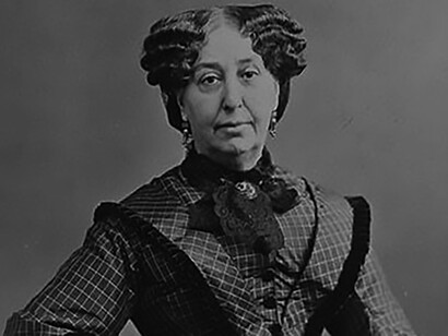 Portrait of George Sand, by Nadar 