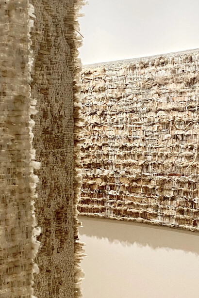 Geneviève Levivier, Un arbre à soi, vue de l'exposition. Avec l'aimable autorisation de la Galerie La Patinoire Royale Bach