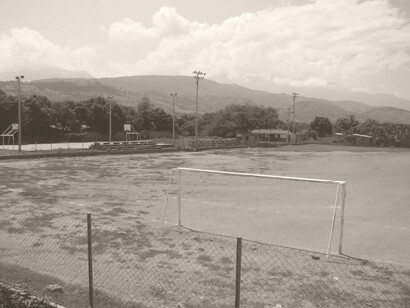 Cancha de futbol «llanero», México