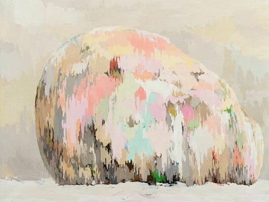 Uwe Kowski, Schlaf, 2013, Oil on canvas, 140 x 180 cm, 55.12 x 70.87 in. Courtesy Galerie EIGEN + ART Leipzig/Berlin. Photo: Uwe Walter, Berlin
