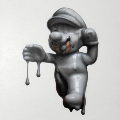 E.J. Cabangon, Abducted Mario,
2015,
oil on canvas,
61 x 46 cm