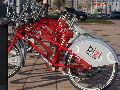 Servicio de préstamo de bicicletas en Zaragoza