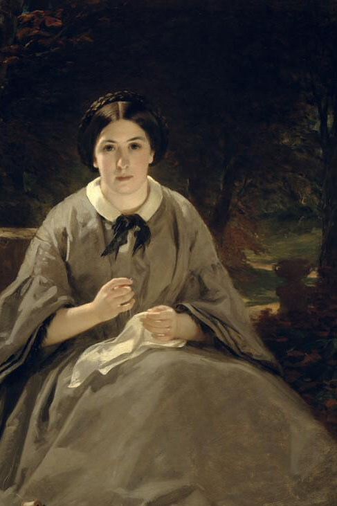 Sir Daniel Macnee, A Lady in Grey