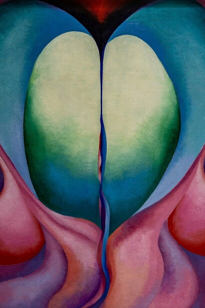 Georgia O'Keeffe, "Series I, No. 8", 1912-20, Lenbachhaus, Monaco, Germania