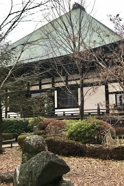 Joshinji MainHall garden © Alma Reyes