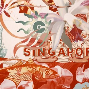 James Rosenquist, Exhibition view. Courtesy of Galerie Thaddaeus Ropac