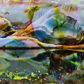 Matthew Brandt, Vatnajökull MCY21, 2018-2020. Courtesy of Haines Gallery