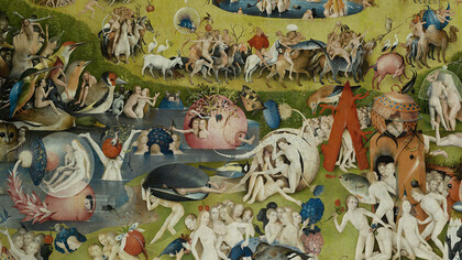 Detail of Hieronymus Bosch, The Garden of Earthly Delights