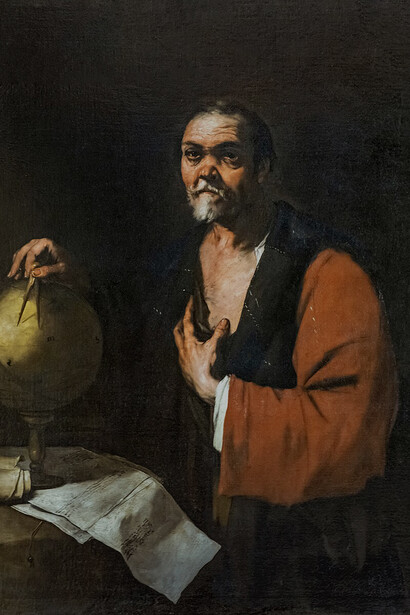 Luca Giordano, Heráclito, c. 1652-1653