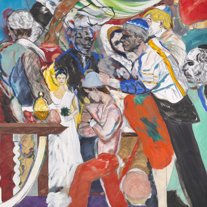 R. B. Kitaj, The wedding, 1989-93. Courtesy of Tate and the artist. © R. B. Kitaj Estate c/o Piano Nobile, London