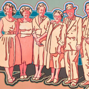 Susan Ireland, 1950s buick (detail), 2023. Courtesy of Ogden Museum of Southern Art