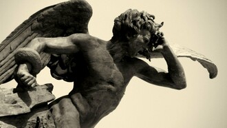 Ricardo Bellver, L'angelo caduto, 1876-1877