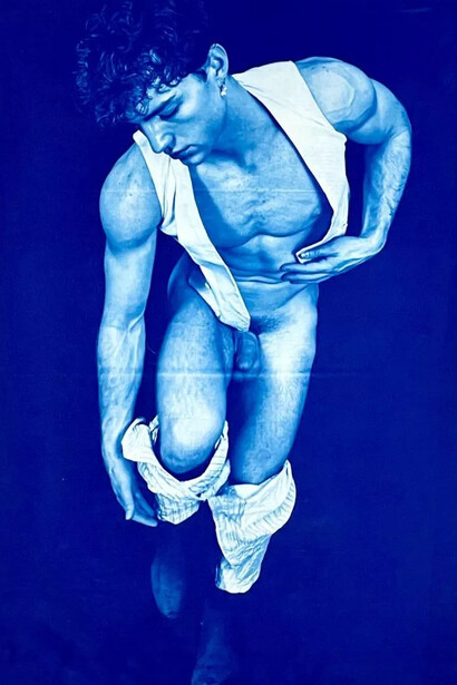 Don Joint, Undressing, 2024. Courtesy of Childs Gallery