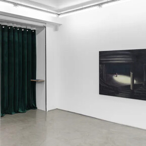 Augustin Katz et William Basinski, Unentitled (study for a room), vue de l'exposition. Avec l'aimable autorisation de la Galerie Derouette