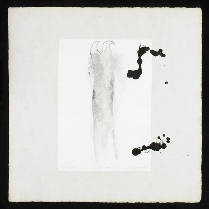 Omar Galliani, Le tue macchie nei miei occhi, 2008, carboncino su carta intelata e smalto nero, cm. 52x52 cm
Opere pubblicate nel libro Ruggero Manzoni, Nel vortice delle acque superiori, Raffaelli Editore, Rimini, 2015