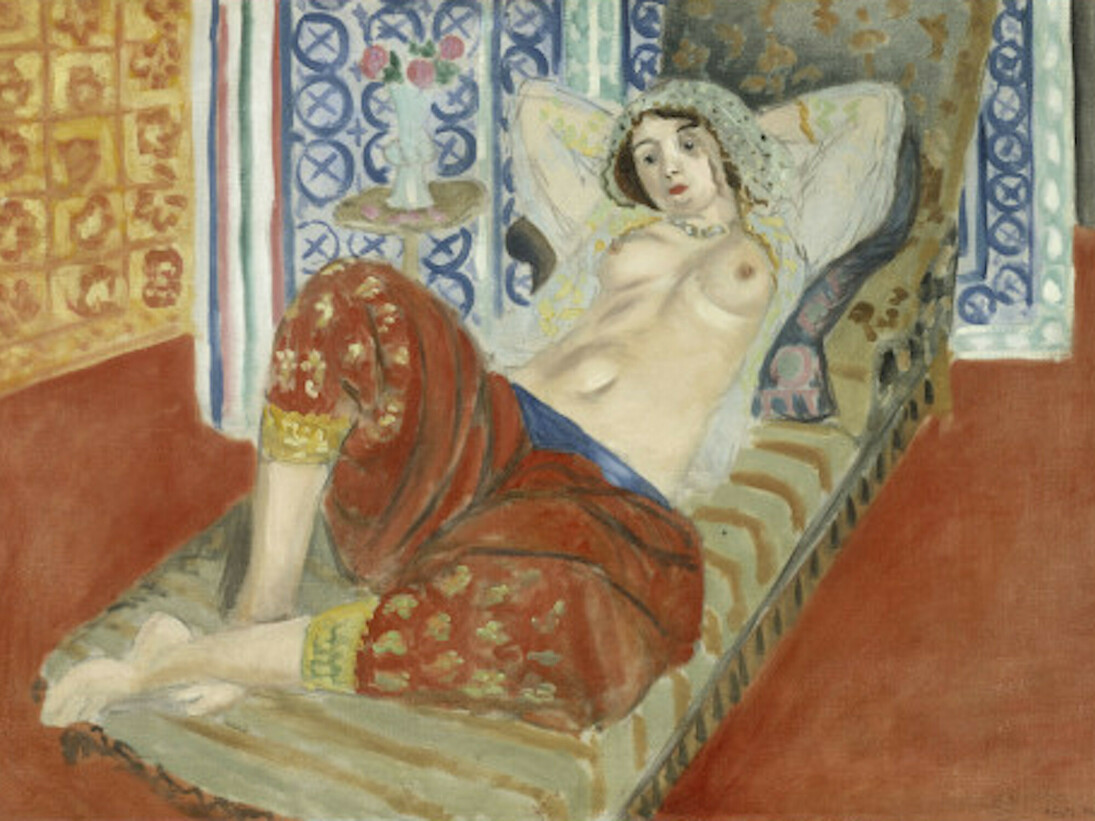 Henri Matisse, Odalisque à la culotte rouge © Succession H.Matisse pour l’oeuvre de l’artiste