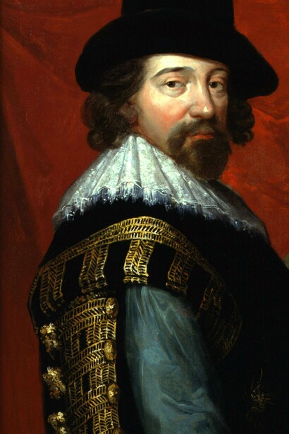 Retrato de Francis Bacon, anónimo, circa 1618