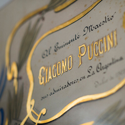 Hall of triumphs. Courtesy of Puccini Museum