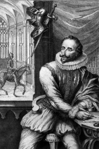 Retrato de Miguel de Cervantes Saavedra