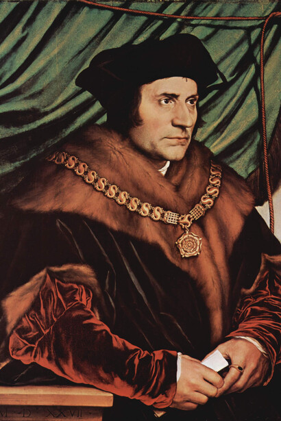 Thomas More, ritratto di Hans Holbein il Giovane (1527)