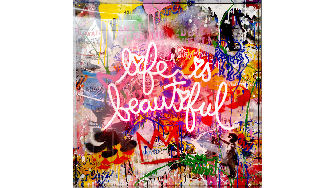 Life Is A Comic Book, 30x30